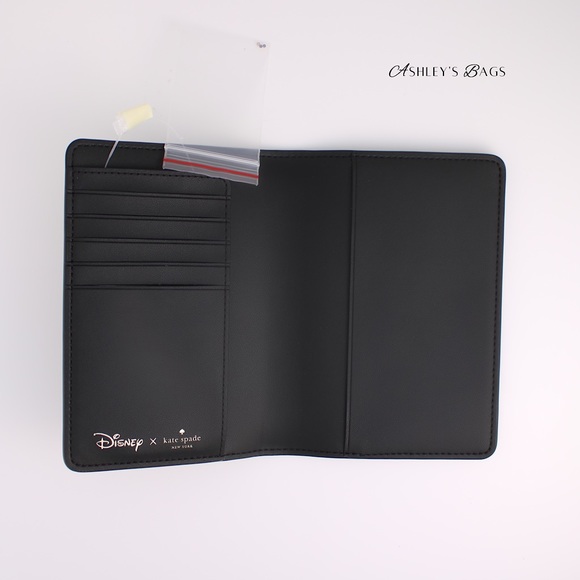 Disney x Kate Spade Beauty And The Beast Passport Holder Wallet - Picture 4 of 4